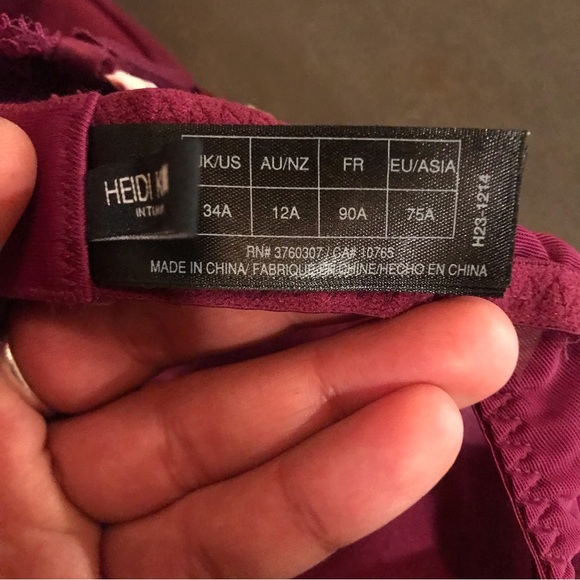 Heidi Klum 34A Cle Damour balconnet bra - Picture 4 of 6